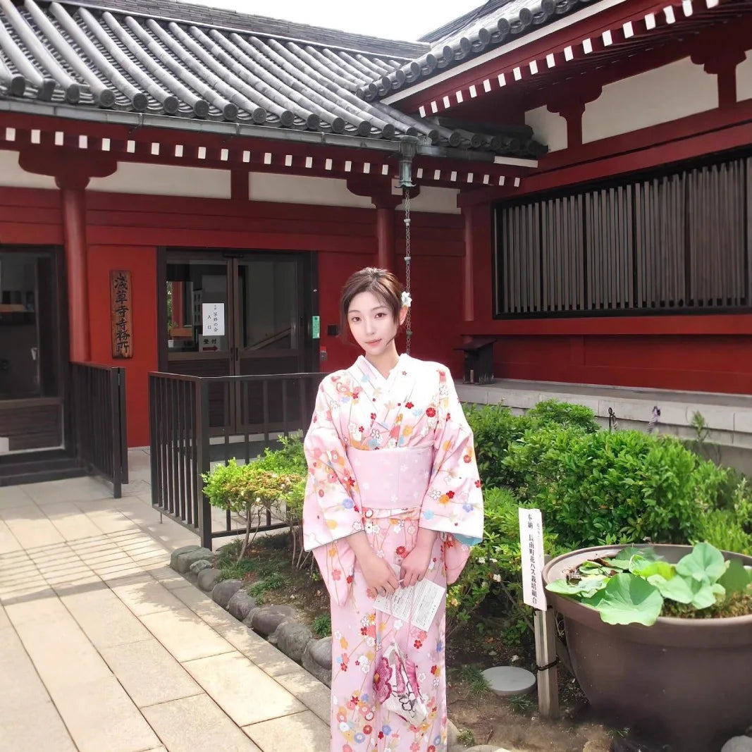 Girl Dress Yukata Women Clothing Fashion Photography Clothes Ethnic Style Stage Japan Kimono Cosplay Performance Costumes