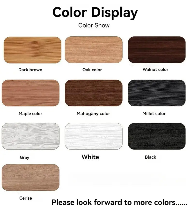 Coffret d’ensemble de marqueurs de réparation pour meubles en bois, coffret « retrait des rayures », panneau d’affichage des couleurs de veinure du bois présentant des finitions, notamment brun foncé, chêne, noyer, érable, acajou, millet, gris, blanc et noir.