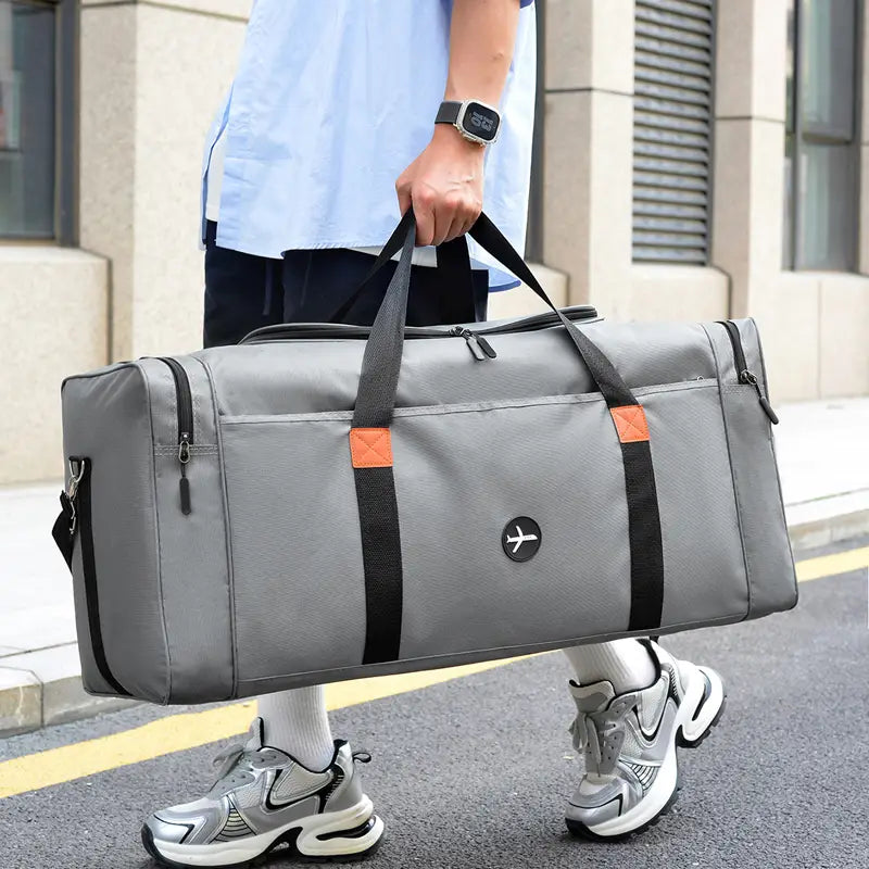 Travel Bag Storage, Sports Luggage Bag for Men, Travel and Moving Crossbody Bag