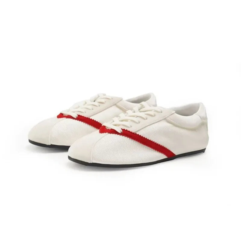 2026 New Style Women's Casual Shoes  Leather Sneakers Breathable TPR Bottom  Outsole Comfortable Walking