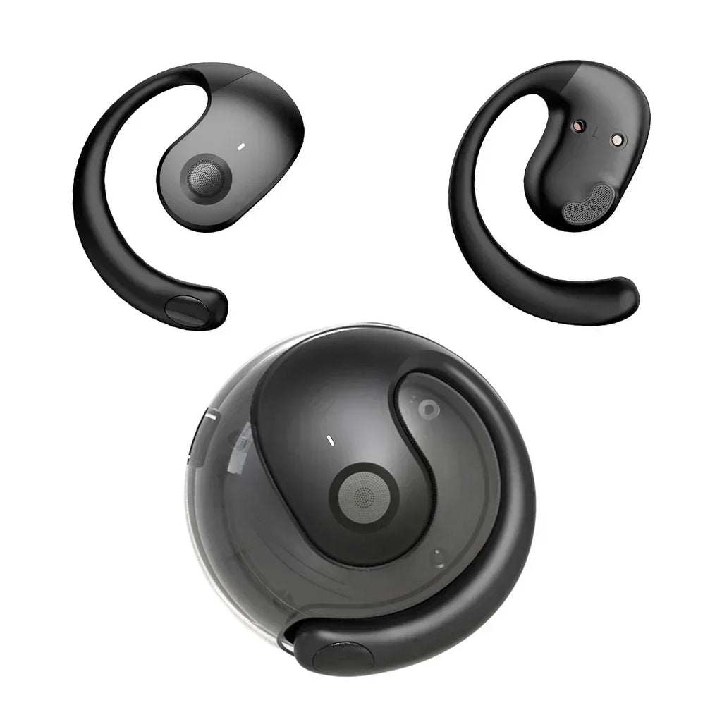 Wireless Headphones Bluetooth Headset with Mics HiFi Stereo Sound Earphones Smart Touch Sports Earbuds for phones