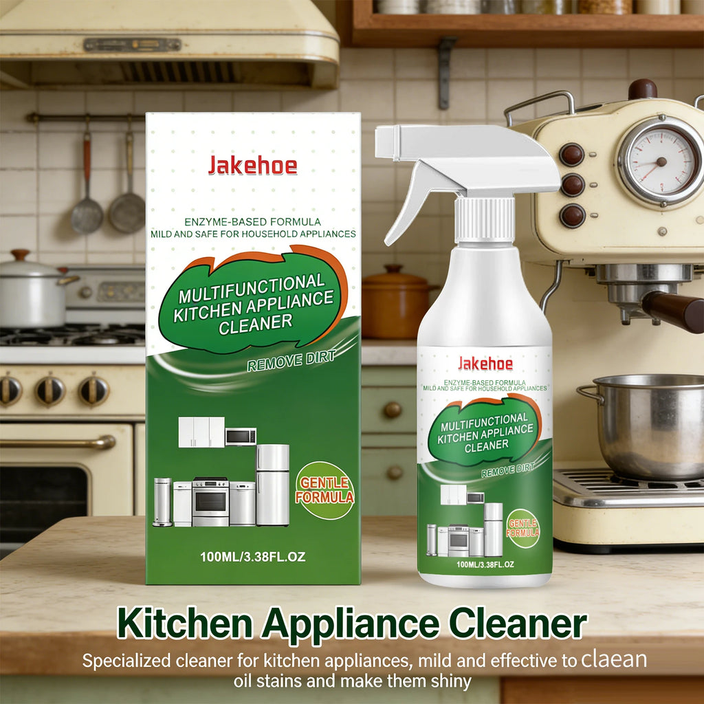 Kitchen Appliance Cleaner Multi-purpose Kitchen Cleaning Spray Remove Dirt Cleans Stoves Oven Range Hoods Grease Removal Spray