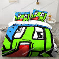 Cartoon Funny Play Unspeak.able Bedding Set Bedroom Soft Bedspreads for Bed Comefortable Duvet Cover Quilt and Pillowcase