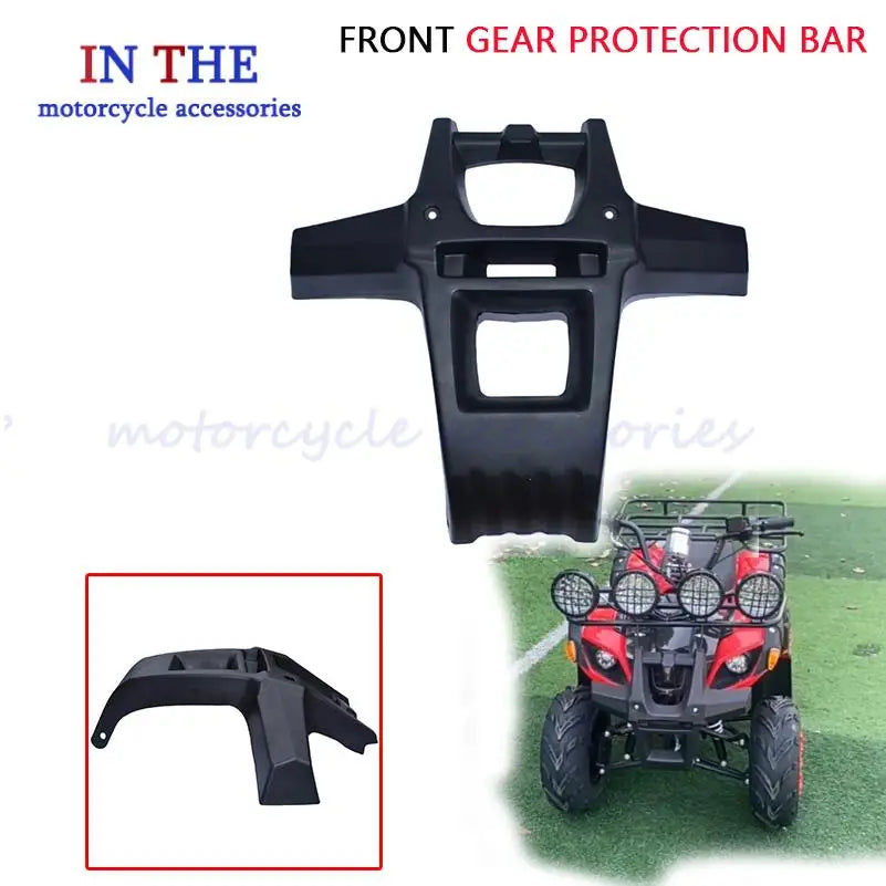 Four-Wheeled Motorcycle Accessories Are Used for the Front Protective Frame and Plastic Bumper of the Beach Bike Shell