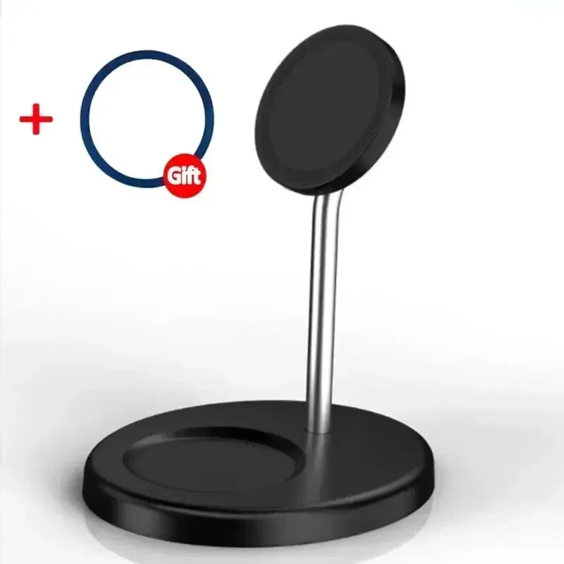 Magnetic Wireless Charger Stand 30W 2 in 1 Phone Charging Station Dock For iPhone 15 14 13 12 Pro Max AirPods Fast Chargers