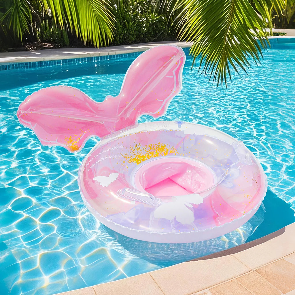 1PC Pool Float Ring, Inflatable Swim Tube, Swimming Accessories, Suitable for Summer Water Sports, Pool Float Gear
