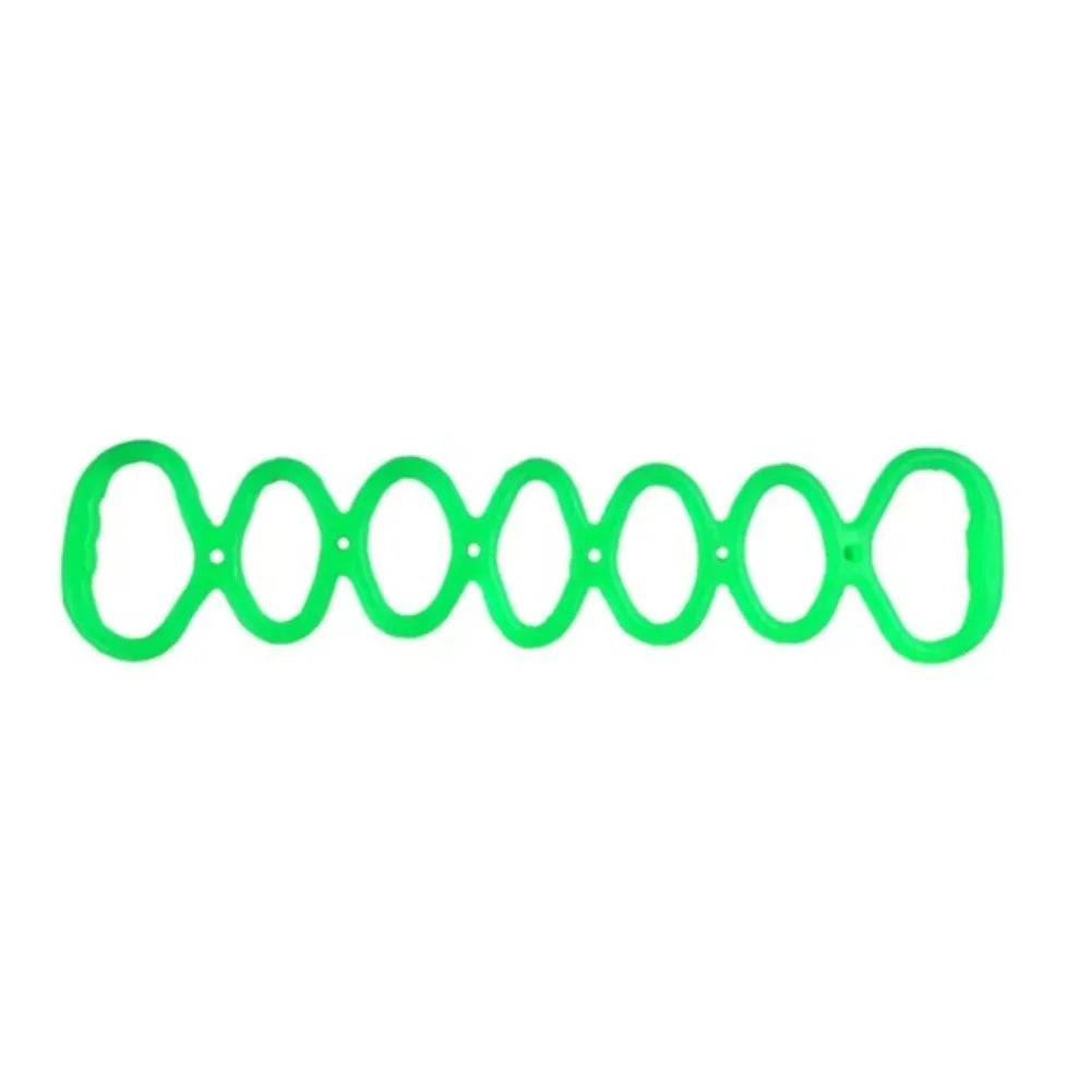 7 Ring Physical Stretch Resistance Band Portable Size Flexible Pull Up Assist Band Break-resistant Foldable Yoga Stretch Band