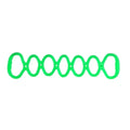 7 Ring Physical Stretch Resistance Band Portable Size Flexible Pull Up Assist Band Break-resistant Foldable Yoga Stretch Band