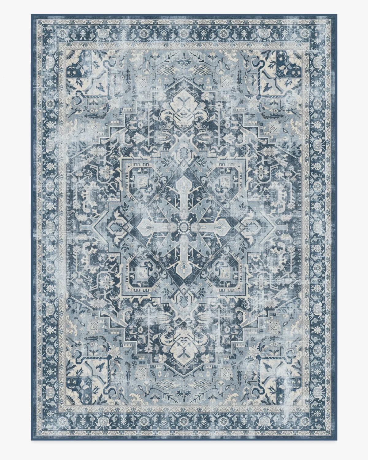 Traditional Persian washable rug vintage Turkish geometric pattern living room bedroom carpet bathroom hallway washable rug
