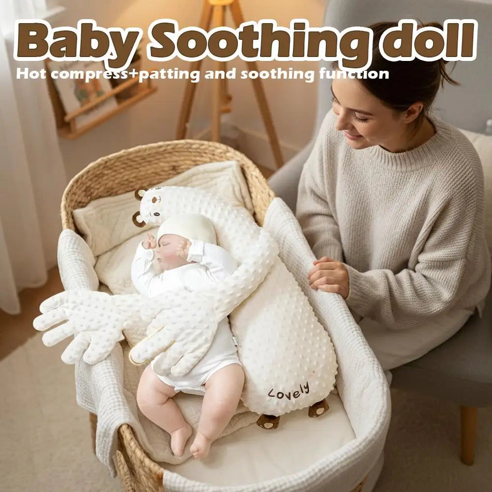 Nursery Sleep Aid Comforting Hand Doll Offer Comfort for Newborns and Infants B5R5