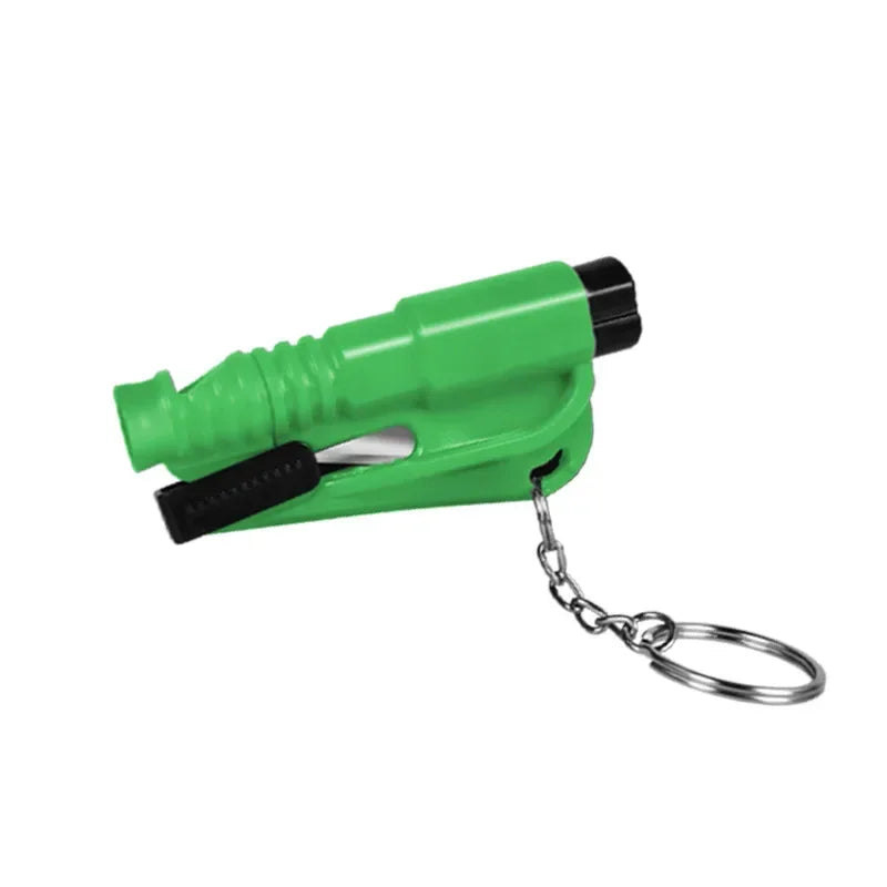 Safety Hammer with Rescue Whistle, Car Escape Tool 3-in-1 Window Breaker Seatbelt Cutter, Compact Emergency Escape Tool for Car