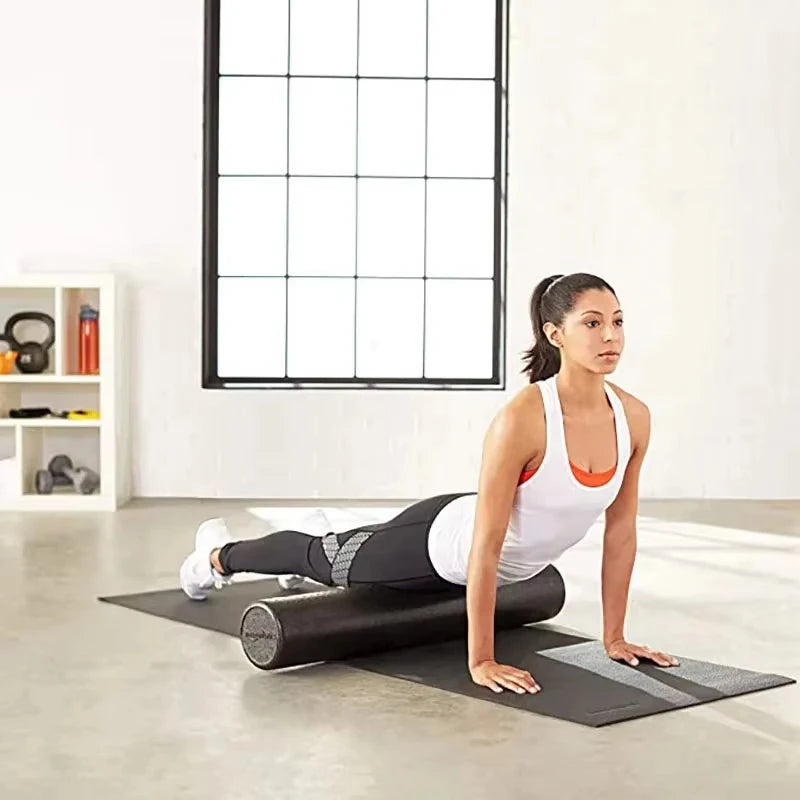EPP Yoga Foam Roller Fitness Portable  Pilates Body Exercises Gym for Leg/Arm/Back/Feet Pain Self-Myofascial Treatment Tool