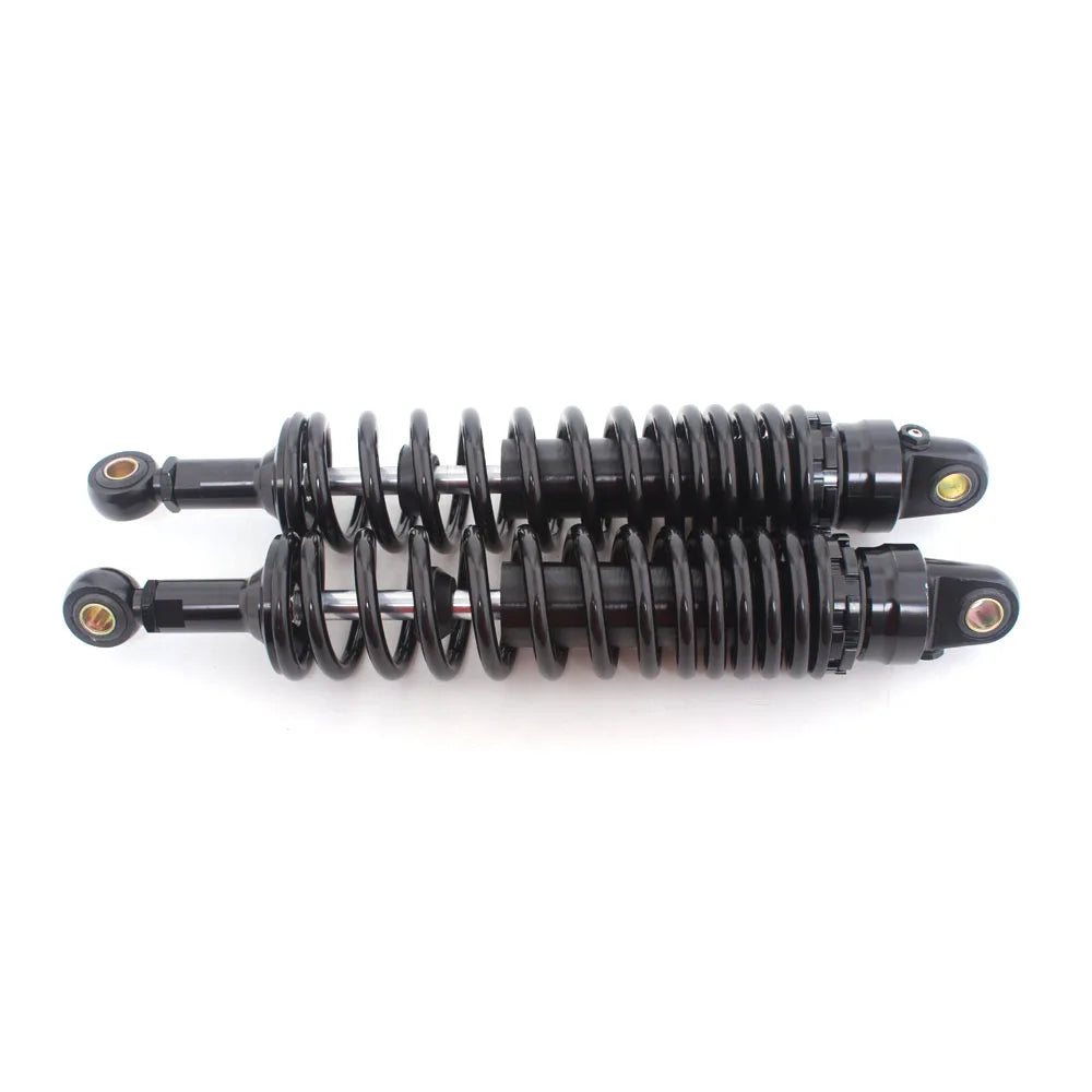 Motorcycle Accessories 1 Pair Rear Shock Absorbers Black 360mm Universal For Harley Kawasaki Honda Yamaha Suzuki ATV