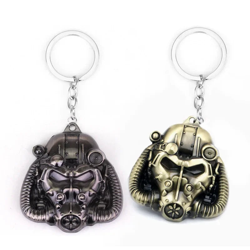 Movie Game FALL-OUT Peripheral Keychains Creative Jewelry Accessories Personalized Car Keychains