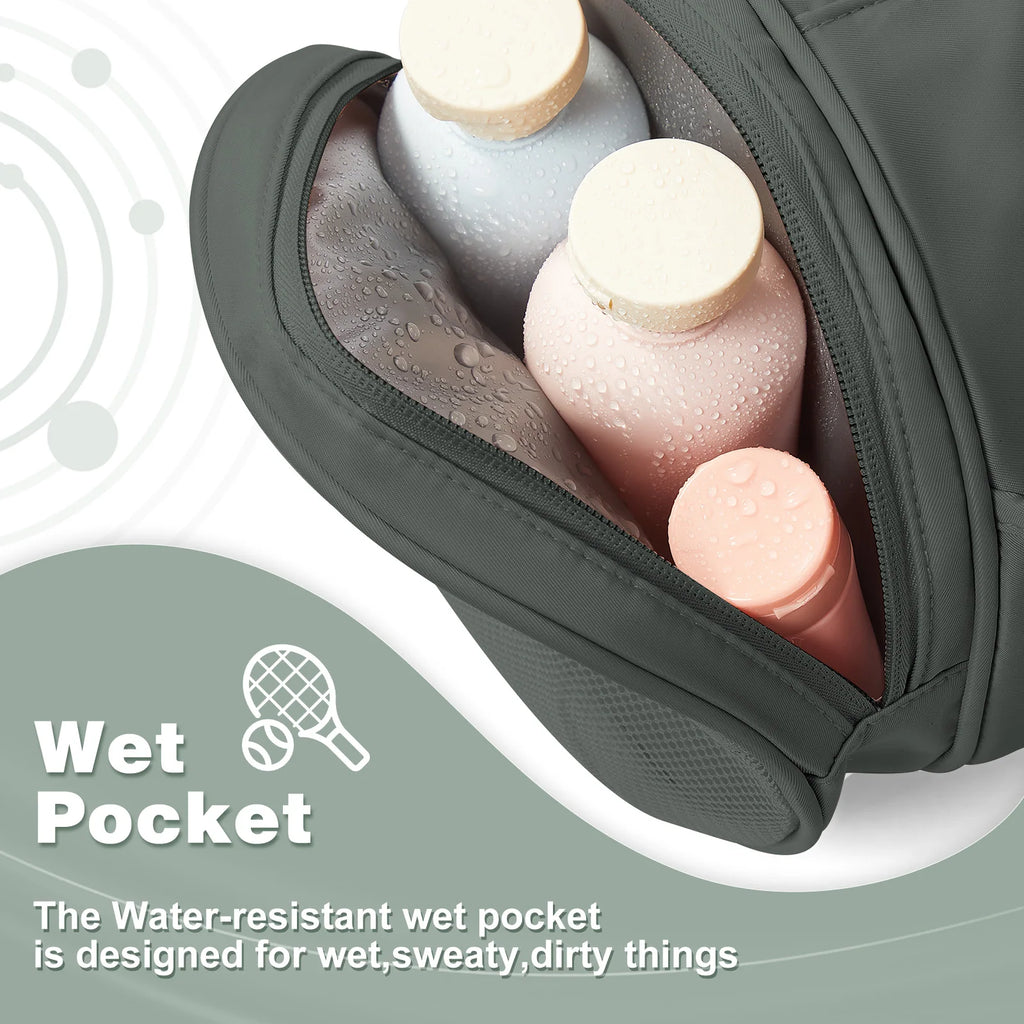 Women Men Gym Bag Sports Bag - Fitness Bags with Wet Compartments, Sportsman Training Gym Bag,Travel Duffle Bag, Travel Bag