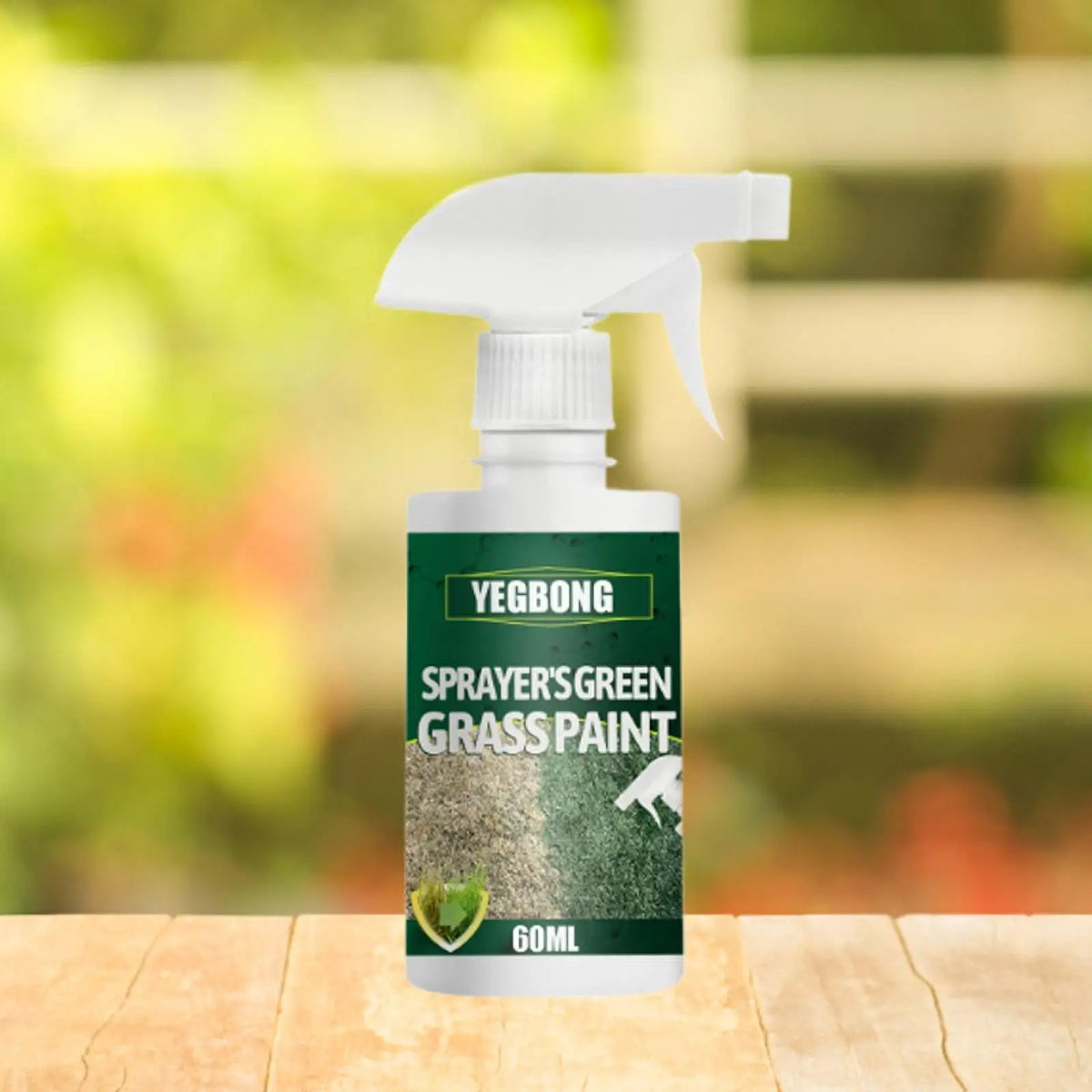 60ml Green Lawn Spray Lawn Color Tool Efficient High Reliability Lawn Care Grass Paint Lawn Dye for Garden
