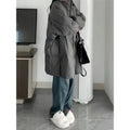 Women Winter Cotton Padded Jacket 2025 New Warm Thick Long Parka Coat Korean Women Loose Lapel Winter Outwear Women Cotton Coat