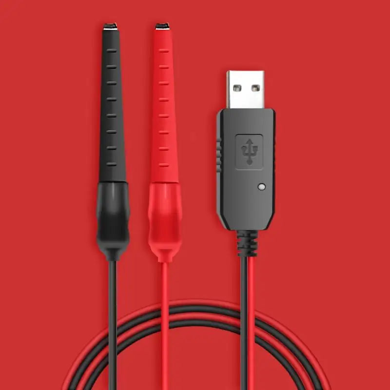 1Pcs Universal USB Charger Cable For UV-5R UV-82 BF-888S TYT Retevis Two Way Radio With Indicator Light Walkie Talkie Accessory