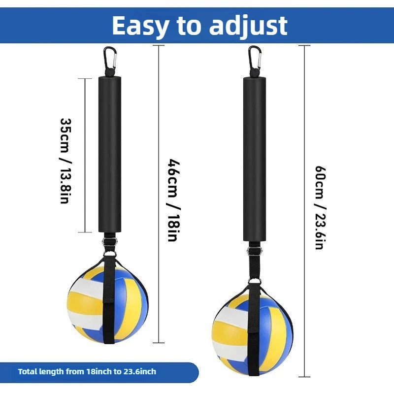 Practice Volleyball Spike Training Accessories Adjustable Trainer Volleyball Assist System Outdoor Volleyball Training Sports.