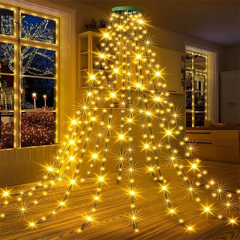 Christmas Tree Decoration light, USB powered mood light suitable for indoor and outdoor use, Christmas, and holiday decoration