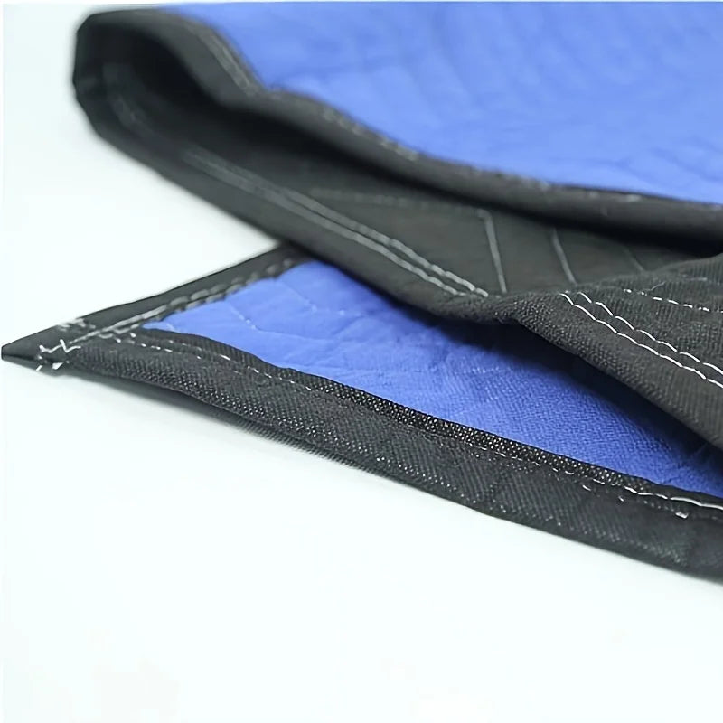 Heavy-Duty Mobile Blanket for Furniture Packaging Thick Moving Blanket Durable Protection for Household Goods Transportation