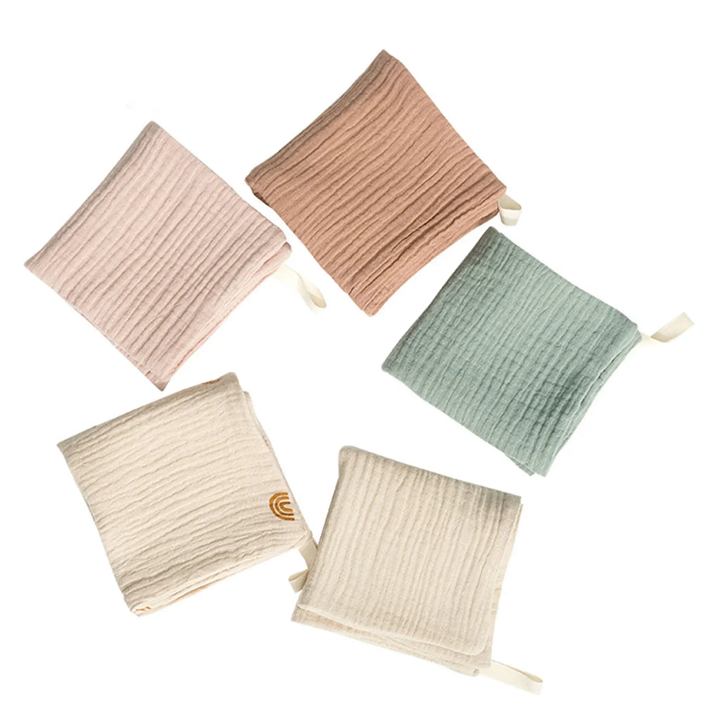 Cozy Baby Bath Towel Cotton And Linen For Healthy Skin Skin Friendly And Soft 4-layer Gauze Towel Bib Face Towel Handkerchief