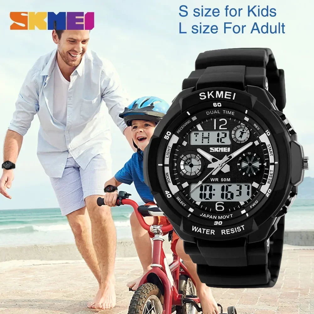 SKMEI Outdoor Digital Boy Sport Children Electronic Wristwatches 1060 Relojes infantiles 0931 Kids Shockproof Waterproof Watch