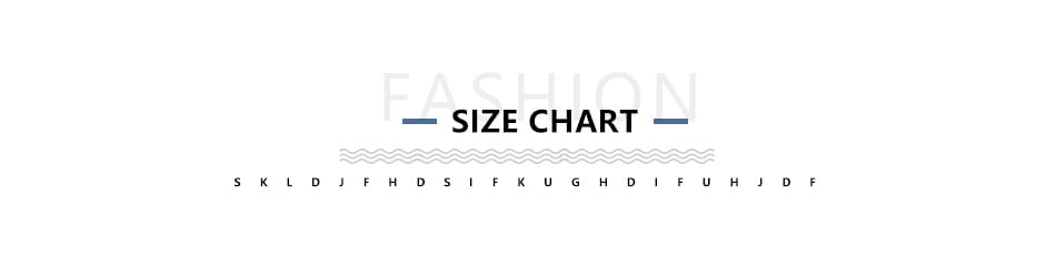 A minimalist fashion size chart with the word fashion in light gray above bold black text size chart and an abstract wavy line design, related to office lady belted wide leg shorts.