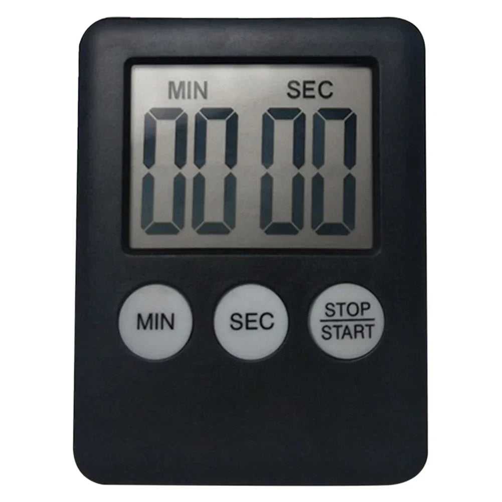 Digital Electronic Kitchen Timer with LCD Display Multi Function Stopwatch Mini for Baking Cooking Sports Exercise