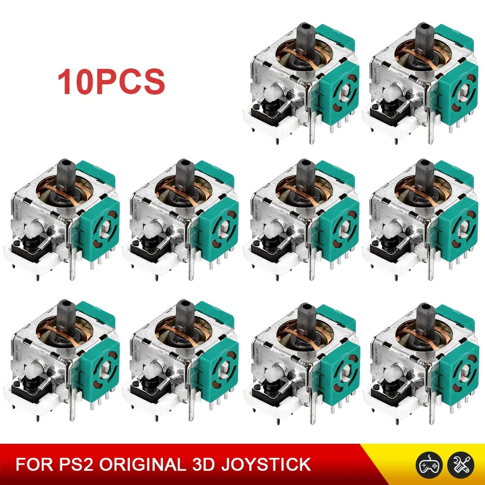 1/10pcs Replacement Original Joystick 3D Analog Stick for PS2 Controller Repair Gaming Accessories