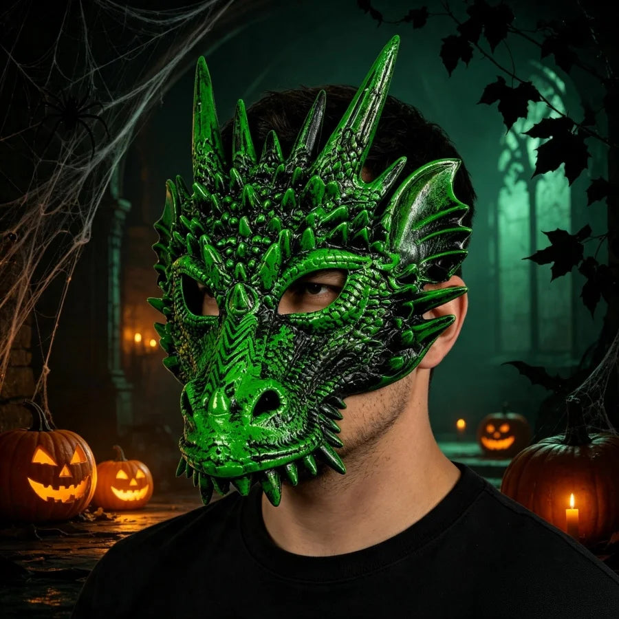 Halloween funny masks, costume party role-playing props, festival photo-taking gifts