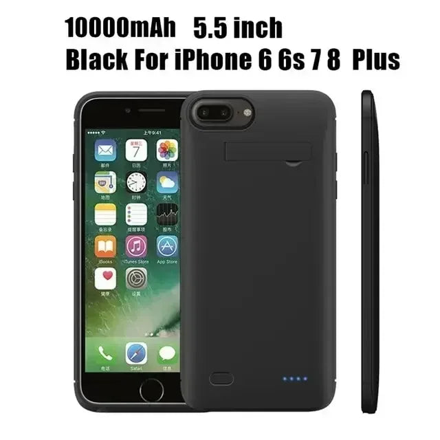 10000mAh Battery Case for Iphone 12 11 13 15 Pro Max Mini Power Bank Charger Cover for IPhone X S Max XR 7 8 6S Plus SE2020 Case