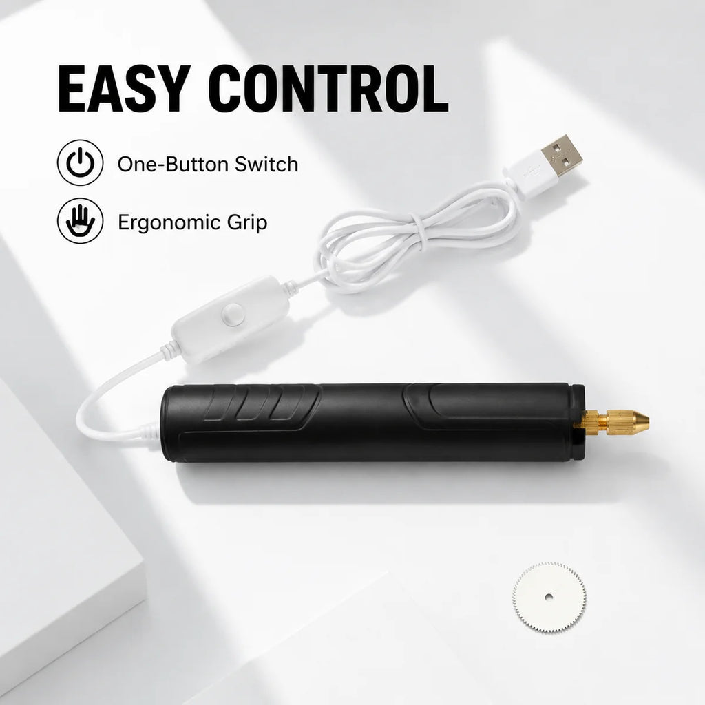 Handheld Mini Electric Drill DIY Electric USB Electric Drill Tools For Epoxy Resin Jewelry Making Wood Craft Engraving Pen Tool