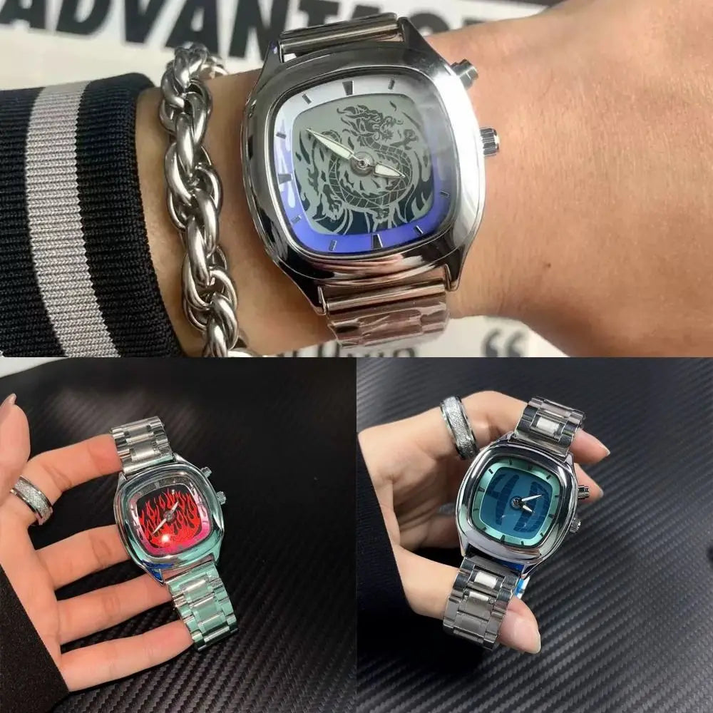 Cool Y2K Vintage Watches Fashion Girls Vintage Millennial Retro Watches Waterproof Unisex Wear 90s Vintage Watches