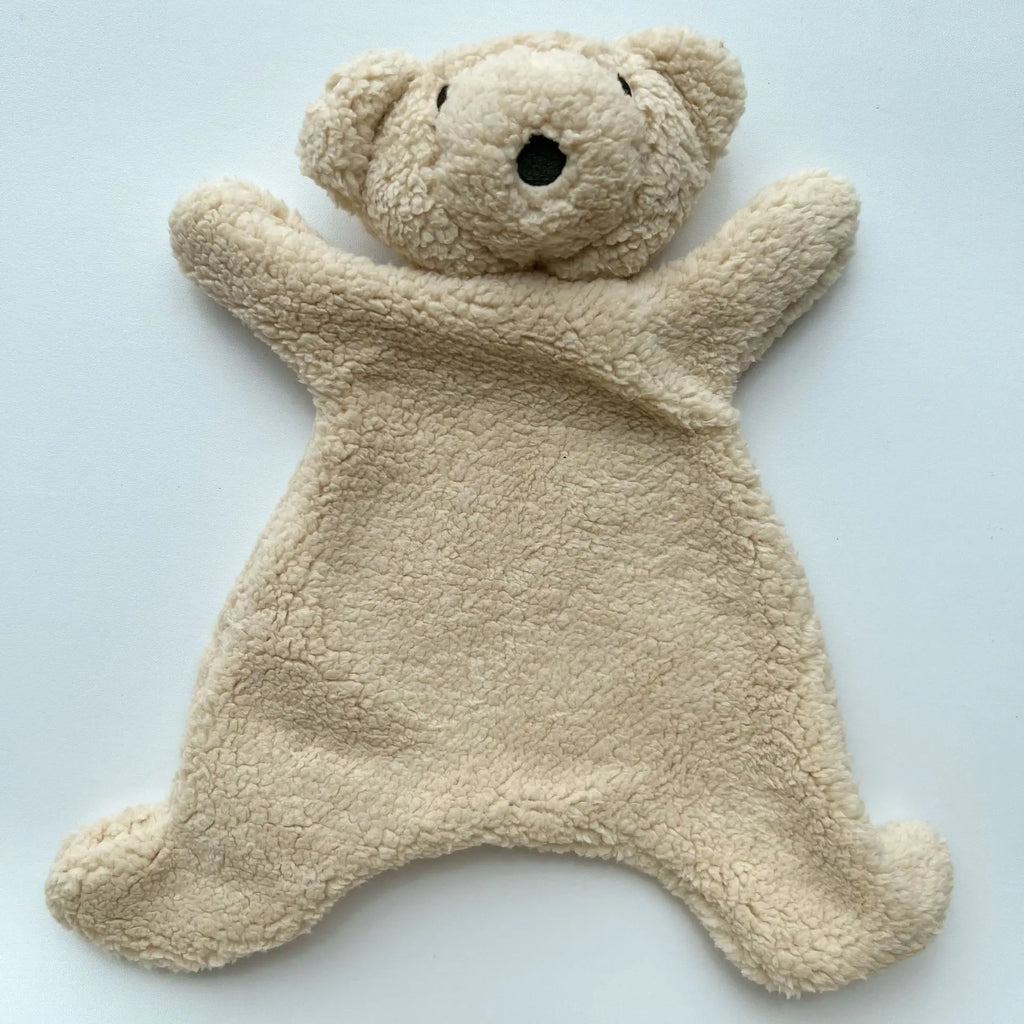 Baby Soothing Doll for Newborn Accessories Photography Props Cute Bear Baby Sleeping Doll Baby Care Soft Plush Dolls