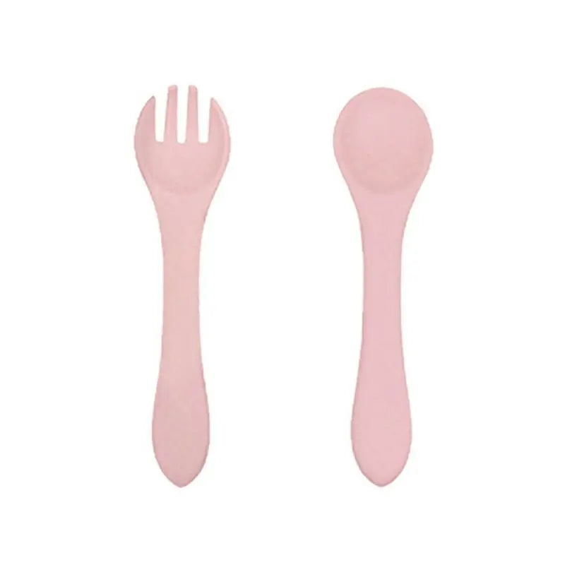 B78B-Baby Feeding Set, With Strong Suction, Silicone Tableware, Used To Hold Solid Food.