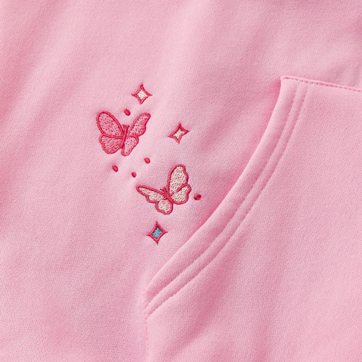 Classic Women's Embroidered Hoodies Casual Cozy Stylish Floral Letter Pattern Long Sleeve Loose Fit Hooded Sweatshirt