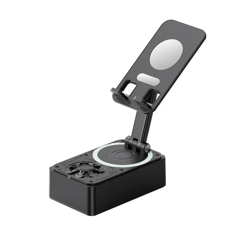 Mobile Phone Holder with Bluetooth Speaker Power Bank Three in One Multifunctional Desktop Stand Live Streaming Multifunctional