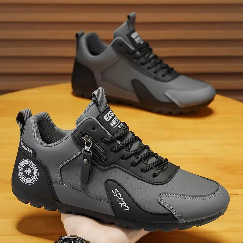 Casual Running Shoes for Men Soft Bottom Anti-Slip Fashionable Sports Sneakers Easy to Wear All Season round Outdoor Shoes