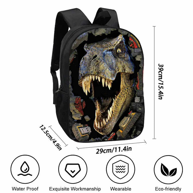 Kids Schoolbags The T-Thundermans Printed Child Backpack,Large Capacity Bookbags for Kindergarten Students,Bags for Boys Girls