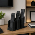 3-Slot Remote Control Organizer, Creative Home Desktop Storage Rack, for Convenient TV, AC, And Set-Top Box Remote Organization