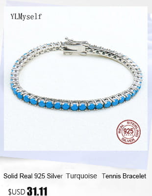 A sleek sterling silver tennis bracelet 3mm adorned with vibrant blue turquoise stones and black cz accents crafted from solid 925 sterling silver.
