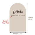 120cm Customized Board for Baby Shower Decor Personalized Welcome Sign Backdrop Arch Board for Baby Shower Birthday Party Decor