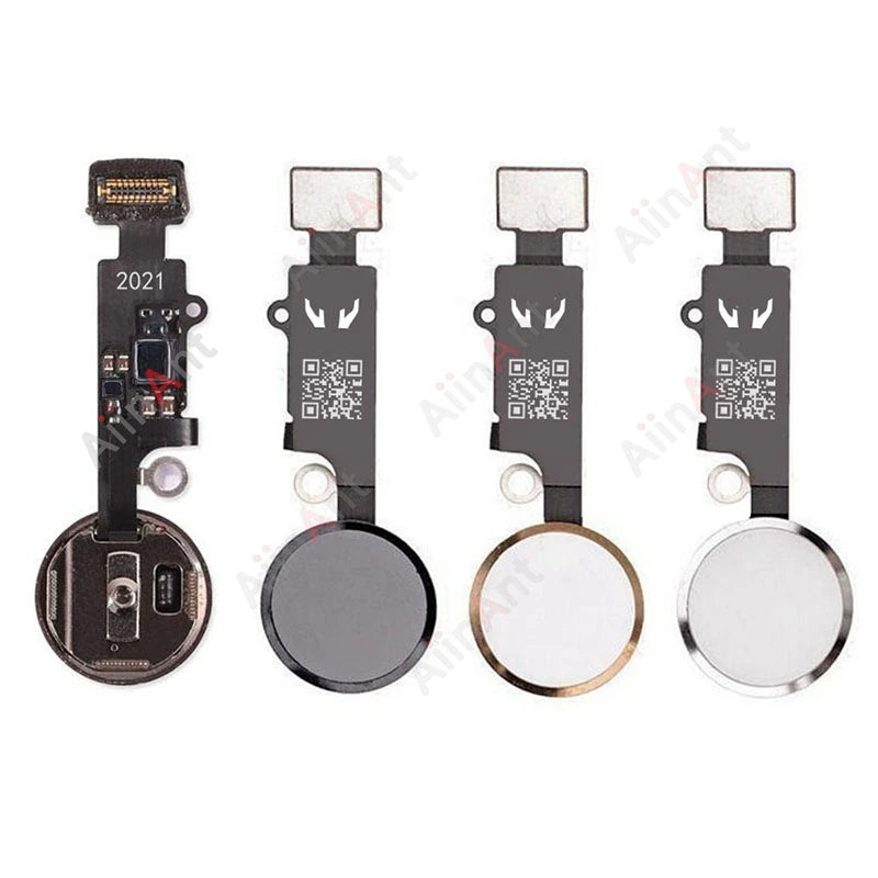 Waterproof Sticker + Flex For iPhone 7 8 6 6s Plus SE 2020 2022 2 3 Return Back Home Button Flex Cable Phone Parts