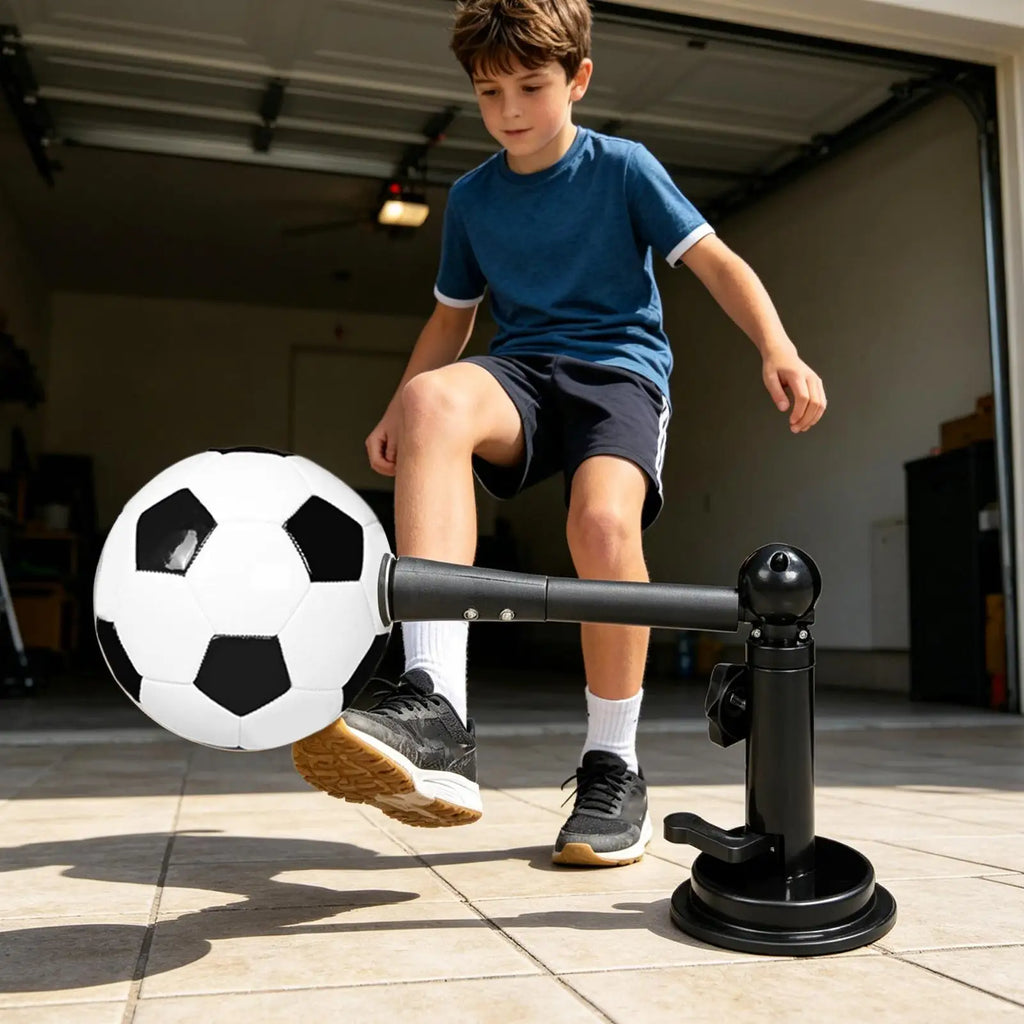 Soccer Training Aid Football Training Equipment Hands-Free Soccer Ball Kicking Practice for Boys Girls Indoor School Outdoor