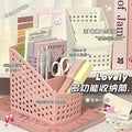 School Stationery Makeup Organizer Desktop Storage Box Container for Cosmetics Jewelry Stationery Plastic Organizer