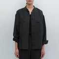 Chic 100% Linen Elegant Women Blouses Casual Loose Long Sleeve Button Up Shirts  Harajuku Oversized Shirt Camisas De Mujer