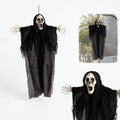Halloween Decoration Hanging Ghosts Zombies Haunted House Bar Horror Atmosphere Scary Hanging Cloaks Ghosts Party Home Door