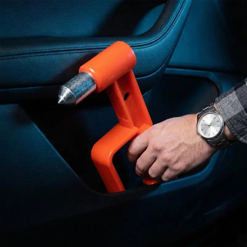 Multifunctional Emergency Escape Hammer Vehicle Window Breaker Safety Rescue Tool for Car Bus Train Passenger Safety