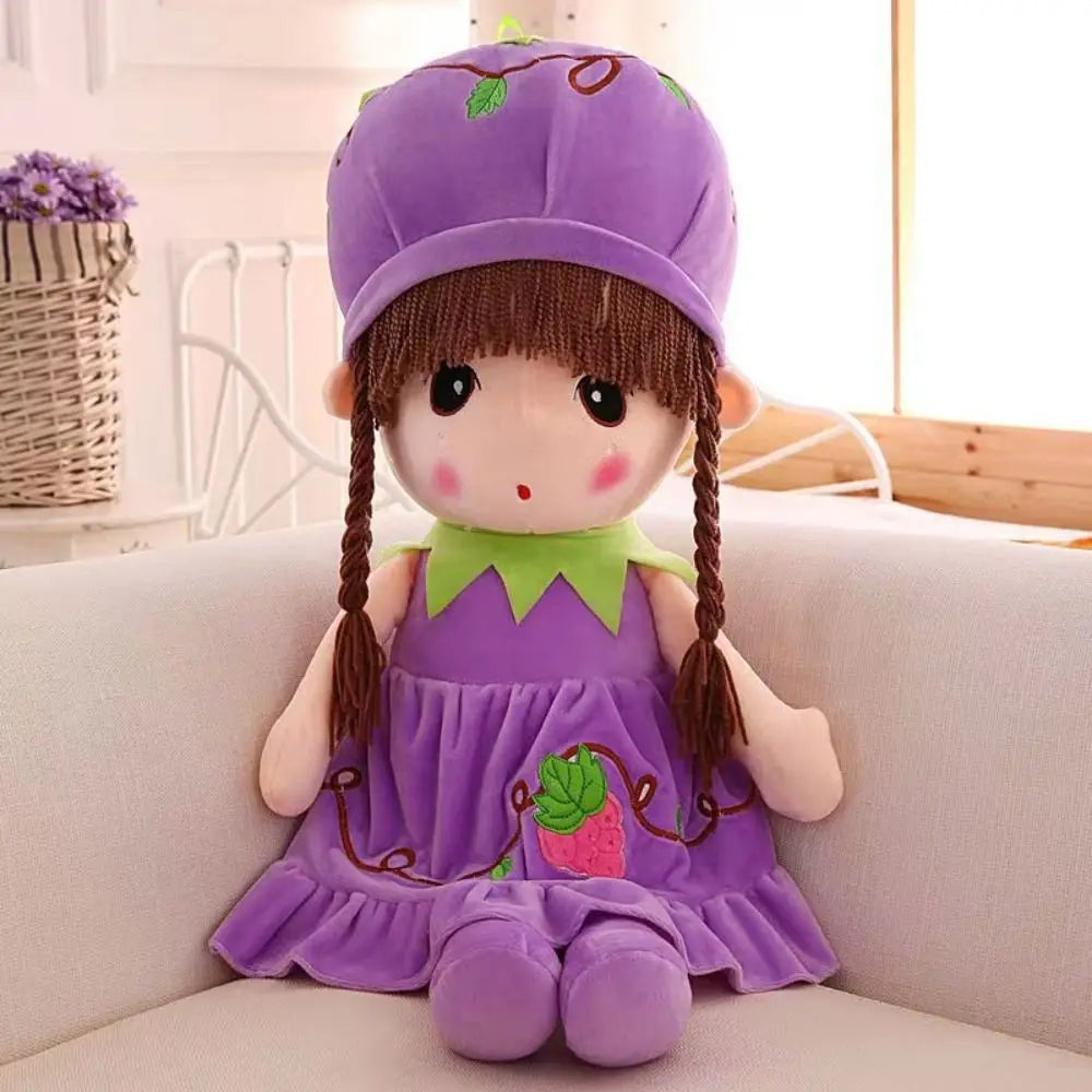 Stuffed Animal Dolls Cartoon Sweetheart Doll Cute Design Rag Doll Style Gril Plush Toy 45CM Soft Girl Stuffed Toys Kids